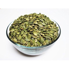 Pumpkin seeds by Marlow Candy & Nut (NO SHELL) Pepitas [Always Fresh] (2lb)