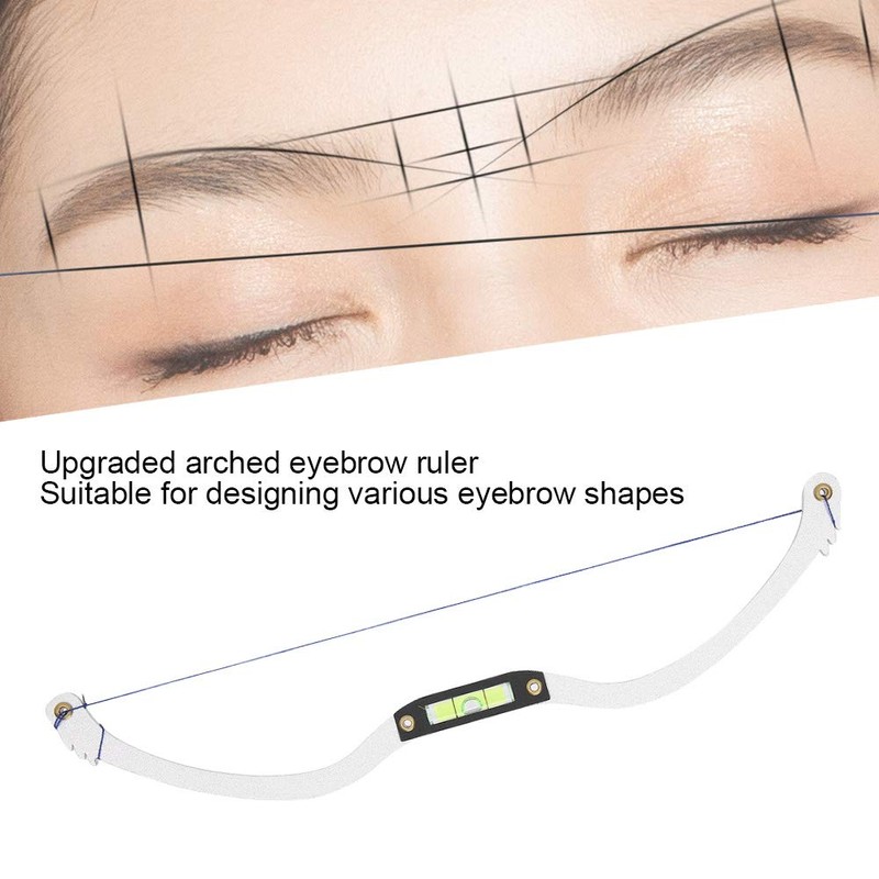 Line Marking Ruler - Professional Eyebrow Tattoo Positioning Ruler with