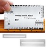 HUIKKJP String Height Gauge Guitar String Height Ruler, Set of