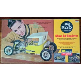 Unbranded Rare 1/8 scale Resin Cowl lights Amber Lenses Monogram Big T street Rod 1/8th #1