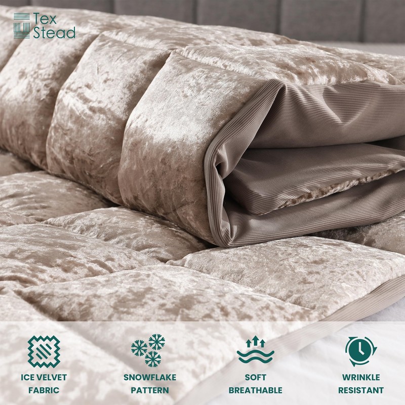 Headboard Cover Bed - Thickened Soft Stretch Slipcover Flannel Fabric,