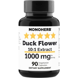 Duck Flower Extract 1000 mg - 90 Vegetarian Capsules