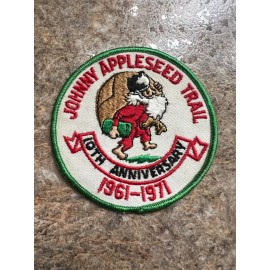 Johnny Appleseed Trail 1961-1971 10th anniversary Boy Scout BSA