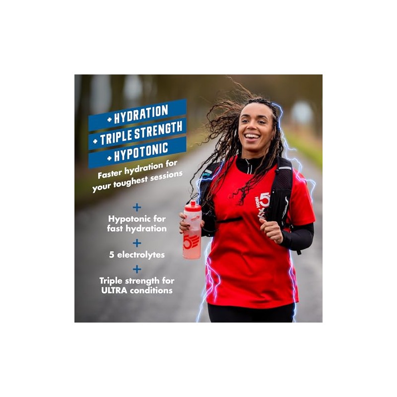 HIGH5 ZERO+ Ultra Electrolytes Hydration Sachets - Triple Strength Hypotonic