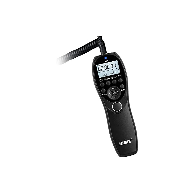 ayex Timer Remote Shutter Release AX-3 Compatible with Nikon DC2