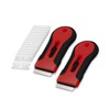 Bates- Razor Blade Scraper Tool Set, 2 Pack, Black &