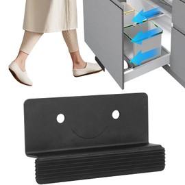Hysagtek Foot Pull for Trash Cabinet Drawer, Cabinet Foot Pull, Touchless Hands Free Design for Full Overlay Cabinet Door