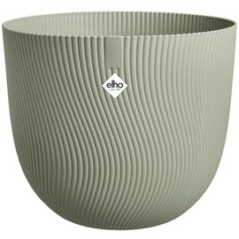 elho Sereh Round 30 - Flower Pot for Indoor and Outdoor Use - 100% Recycled Plastic - Diameter 29.5 x Height 25.3 cm - Green/Scandinavian Green