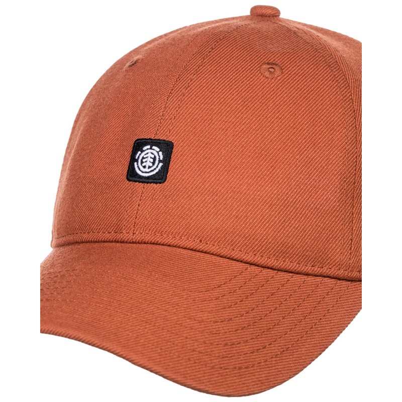 Element Fluky ELYHA00138 Strapback Cap for Men, Caramel cafe