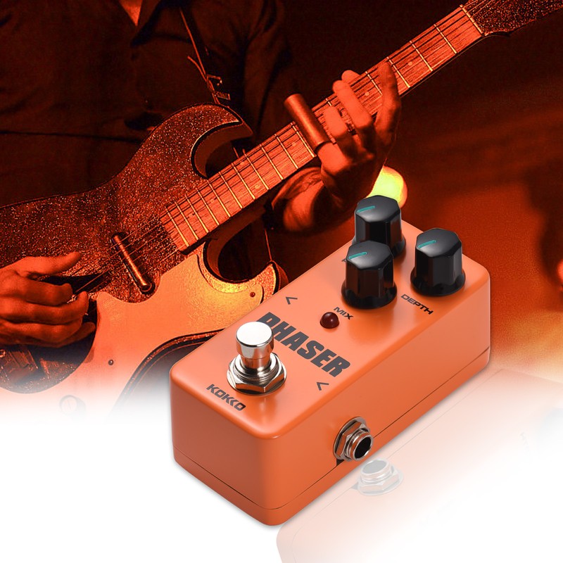 KOKKO FPH2 PHASER Electric Guitar Effect Pedal Portable Guitar Effector