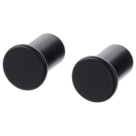 Ikea TSSP Hook, Black, Size (Size : Width:2 cm Depth:3 cm Height:2 cm),Package Quantity: 2pack