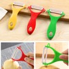 Vegetables Peeler Advanced Ceramic Peeler Plastic Handel-Sharp Rust Prevention -Set
