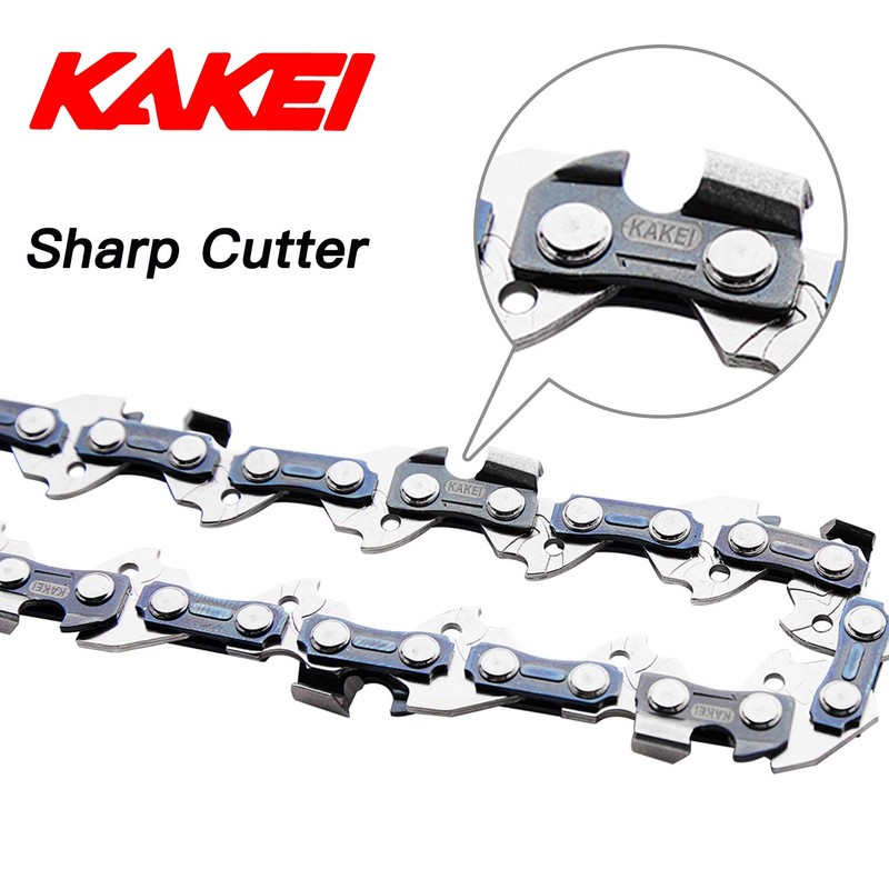 KAKEI 6 Inch Chainsaw Chain 1/4" LP Pitch .043" Gauge