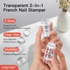 SAGEBIO Christmas Nail Stamping Kit – Silicone Nail Art Stamper