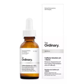 The Ordinary Sérum Caffeine Solution 5% + EGCG The Ordinary Eye Serums día/noche para todo tipo de piel de 30mL