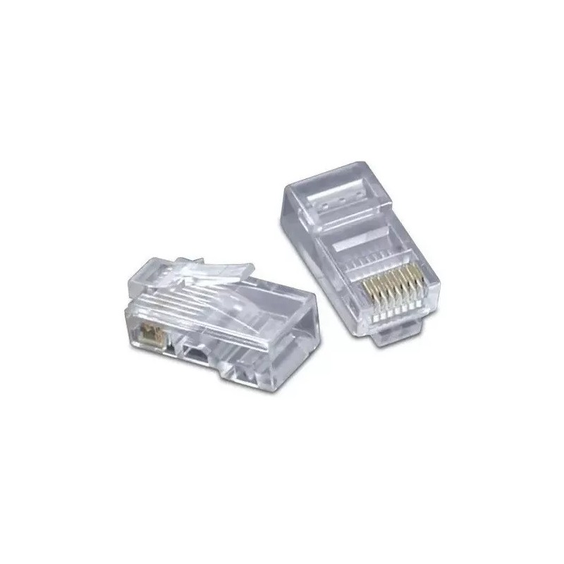 Ele-Gate Plug Conector Rj45 Cable Red Internet Utp Cat 6