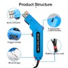 110V Electric Hot Foam Cutter Knife Grooving Wire Styrofoam Engraving