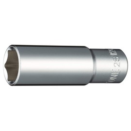 Tone Deep Socket (6 Angles) 2S-12L Insertion Angle 0.25 inch (6.35 mm) (1/4 inch), Double Side Width 0.5 inch (12 mm)