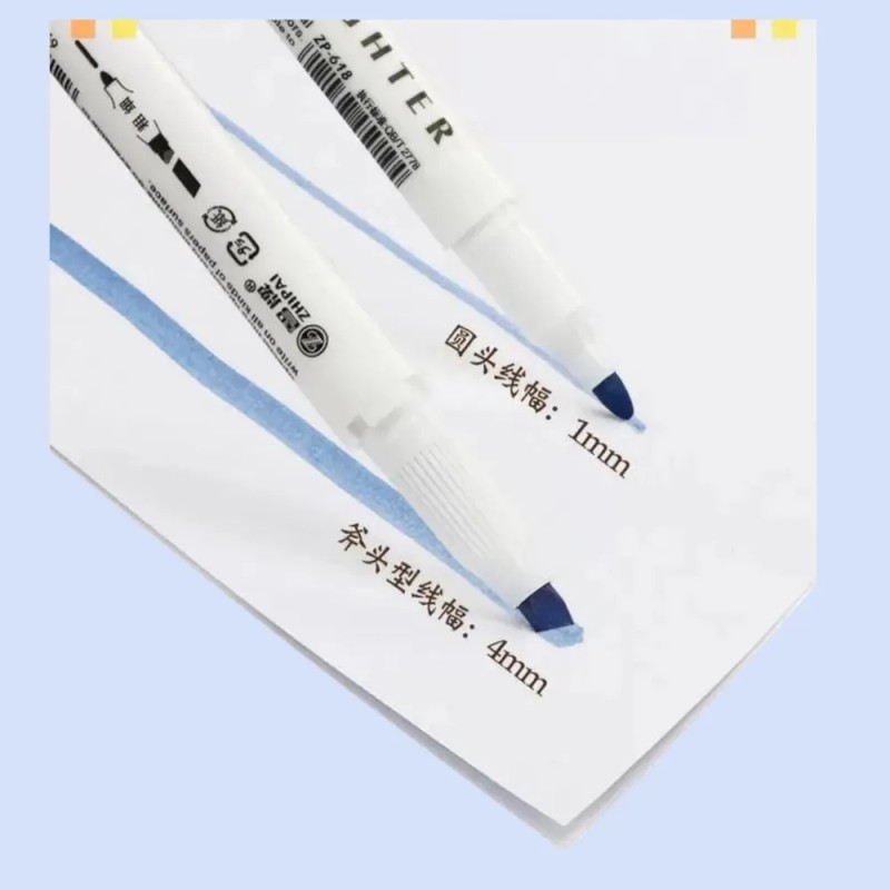 Resaltadores Mildliner Fluorescentes Doble Punta Con 25 Pzas