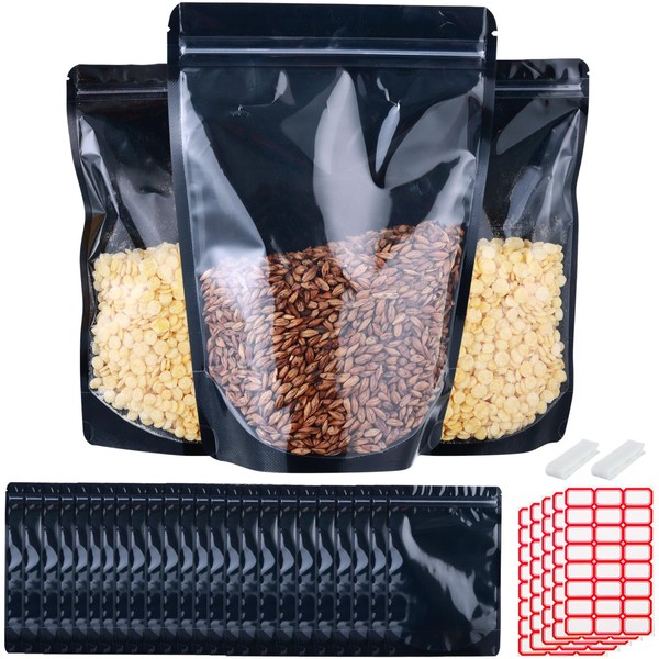 150-pack 7" x 10" Large Stand Up Mylar Bags with