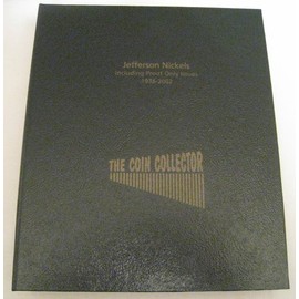 Jefferson Nickels 1938 - 2002 Proofs Included Coin Album (The Coin Collector)