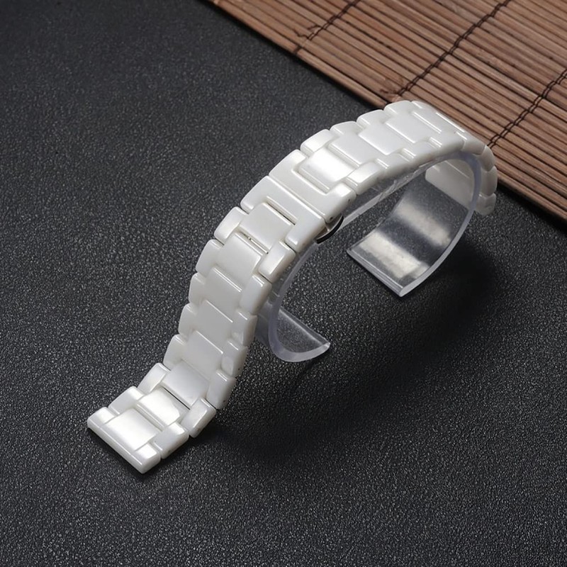 Ceramic Watch Band Universal strap with Quick Release Pins Butterfly