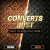 2-in-1 Rust Converter Paint & Metal Primer, 35 oz Black