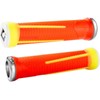 Odi Aaron Gwin AG-1 Lock-On Mountain Bike Bonus Pack Grips, Orange/Yellow