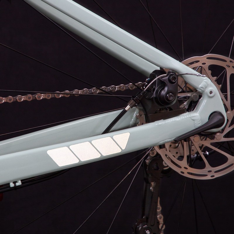 Luxshield Reflector Sticker Set - Diamond Large - for Bicycle,