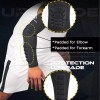 Hofforce 호프포스 2PCS 패딩 팔꿈치 팔뚝 소매 압박 팔 보호