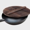 PRETYZOOM Wooden Pot Lid Water Universal Pan Lid Wood Pot