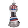 Kurt Adler NB1592 Noble Gems Political Donkey Hanging Ornament, 4-inch