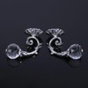 2Pcs Curtain Holdbacks, Curtain Tie Backs Curtain Drapery Holdbacks Metal