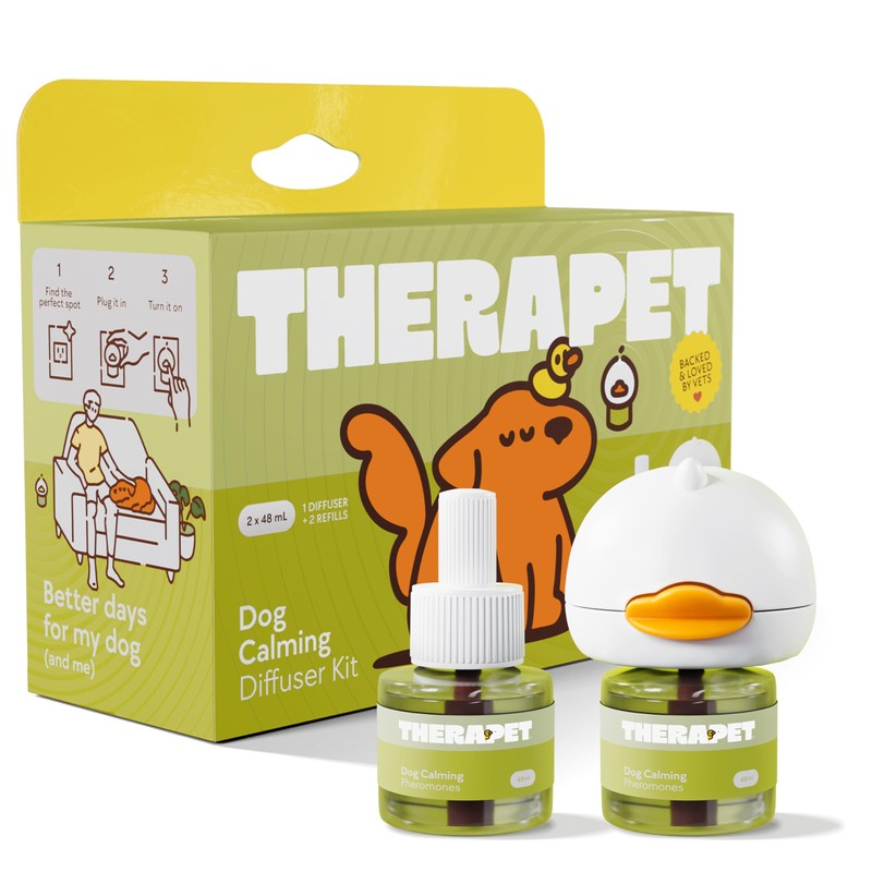 TherapetMD Dog Calming Diffuser - for Stress, Destructive Behavior, Pee