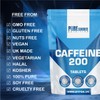 Caffeine Tablets 200mg Vegan Energy Tablet Pills Focus, Concentration, Energy