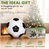Surpop Silent Indoor Soccer Ball Size 4 for Kids, Quiet