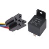 JUTOSU 5 Pole Relay, In-Car Relay, SPDT Relay Socket with