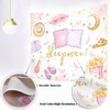 Mocsicka Mocsicka Slumber Party Backdrop for Girls Sleepover Party Decoration