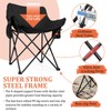 Joyfair Camping Chair, Portable Folding Chair for Adults, Outdoor Lawn