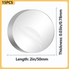 COUMENO 15PCS Double Sided Gel Tape Strong Double Sided Mounting
