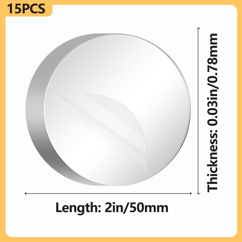 COUMENO 15PCS Double Sided Gel Tape Strong Double Sided Mounting