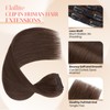 Elailite Clip in Hair Extensions Real Human Hair 3PCS Lace