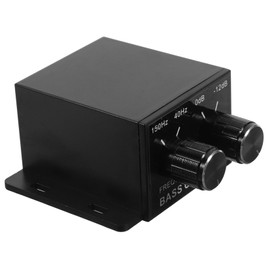 ULTECHNOVO Car Audio Amplifier Adjustable Bass Knob Level Controller Your Car Audio Adjuster and Video Playback Capability