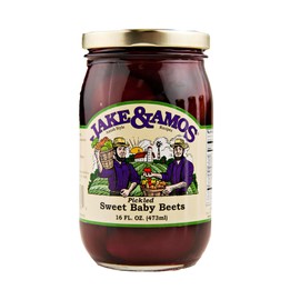 Jake & Amos - Pickled Sweet Tiny Baby Beets / 2 - 16 Oz. Jars