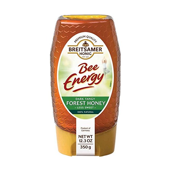 Breitsamer Bee Energy Forest Honey in Squeeze Bottle, 12.35 Ounce