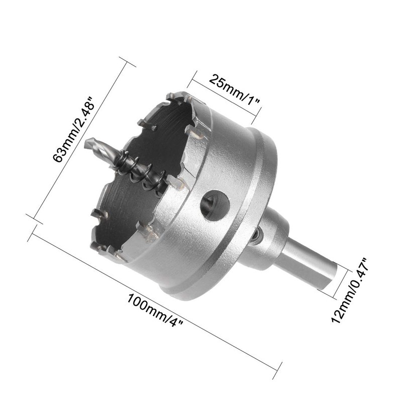 sourcing map Carbide Hole Cutter, Hole Saws for 5 mm