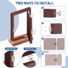 TamBee Hidden Door Hinge Pivot Door Hinge Hardware Heavy Duty