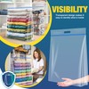 15 Gallon Large Storage Bags, 24" x 24" Clear Plastic