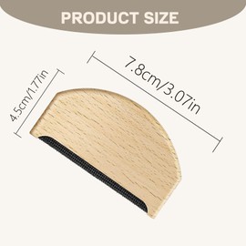 3 Stück Pilling kamm Kaschmirkamm Fusselkamm Cashmere kamm Wollbürste Wollfusselentferner, Kamm aus Wolle Clothes Lint Remover Für Wolle Kaschmir Und Weitere Stoffe, Kleidung, Matratzen