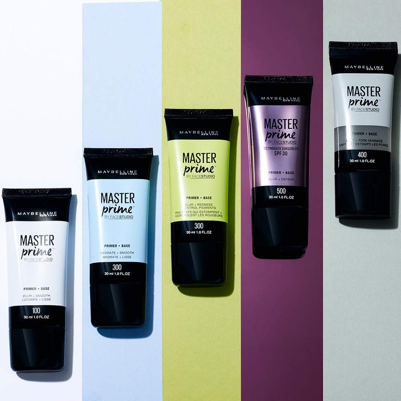 Maybelline New York Facestudio Master Prime Primer Makeup, Blur+ Defend,